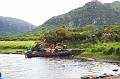 Killarney - Boat near Old Weir Bridge