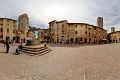 Piazza della Cisterna, San Gimignano