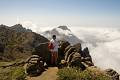 Pico de la Nieve, Blick in die Caldera